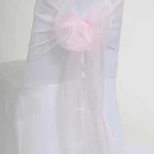 Accent Baby Pink Organza
