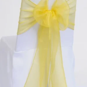 Accent Yellow Organza