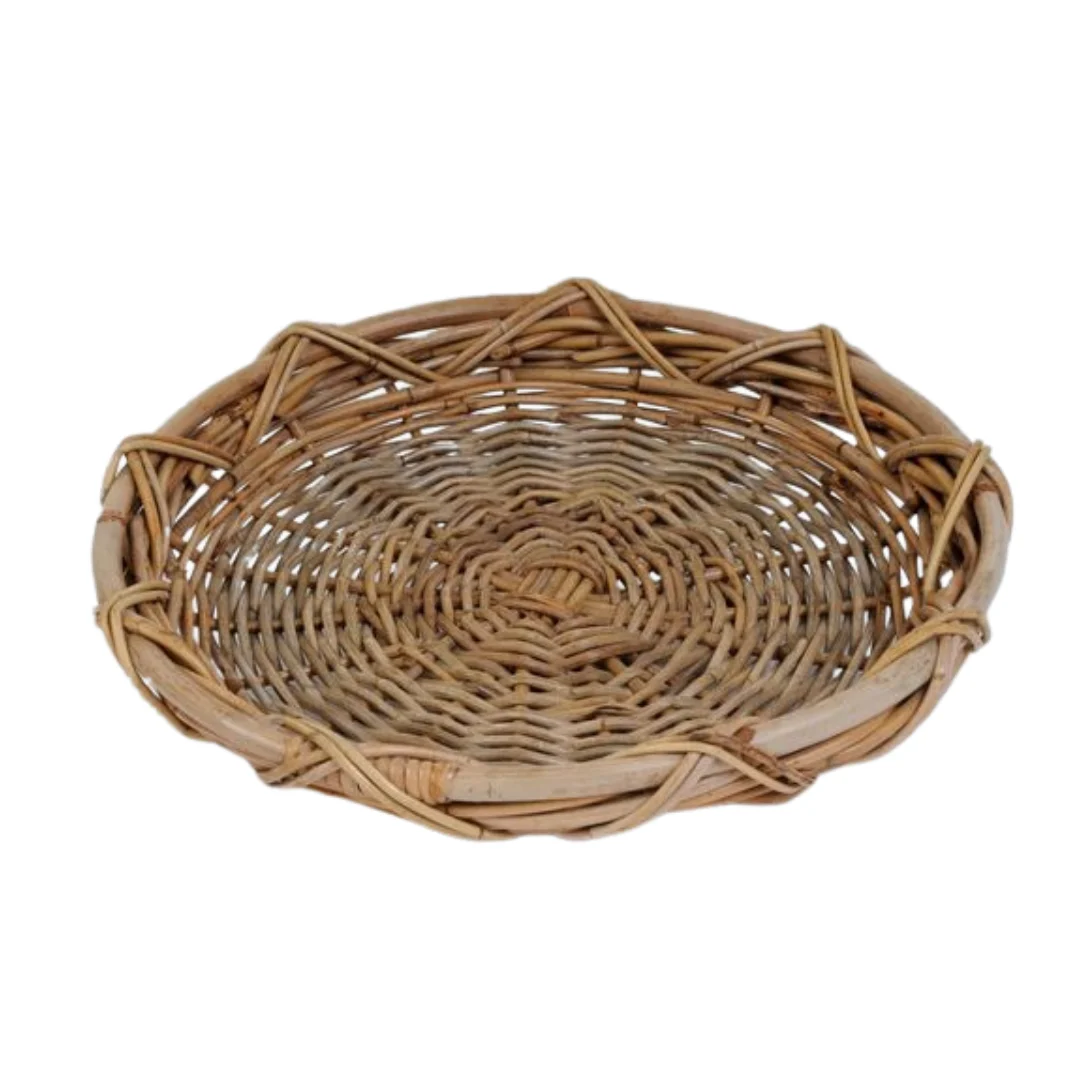 Cane Basket Doughnut 40cm