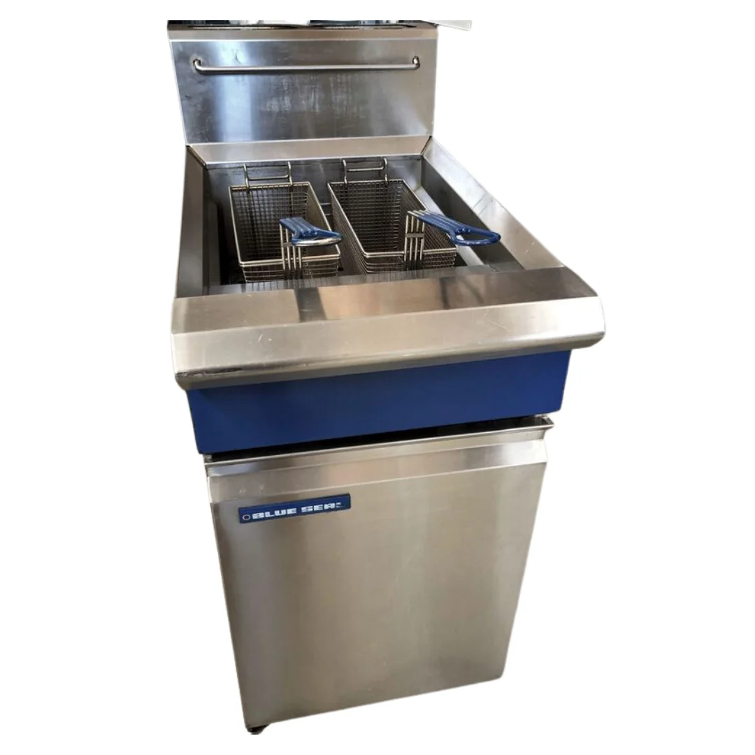 Deep Fryer Gas Double Freestanding