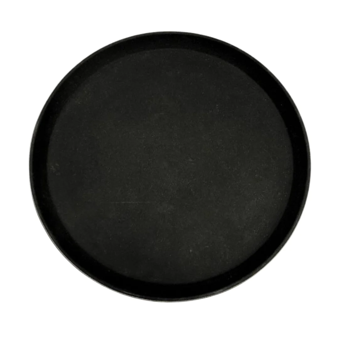 Drinks Tray Non Slip Black