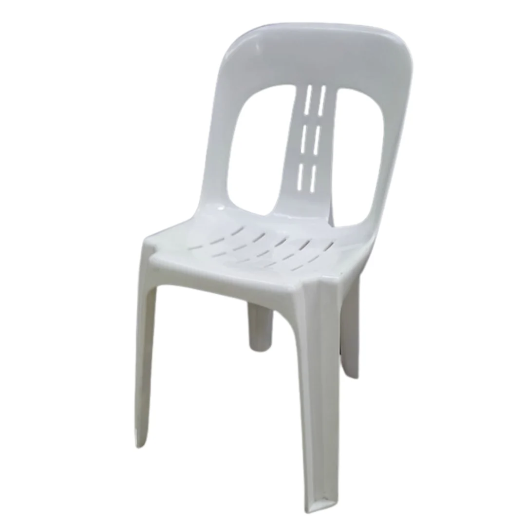 Chair Resin Barrel White