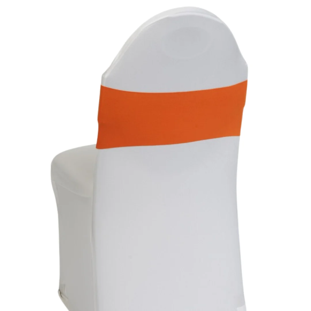 Lycra Band Orange Wide