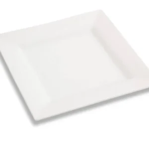 Large Square White Charger Plate 30cm