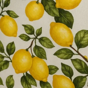 Table Runner Lemon Print