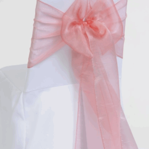 Accent Salmon Organza