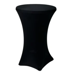 Bar Leaner Round 700 Cover Package - Black