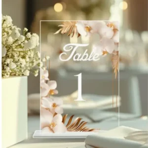 Table Number Stands