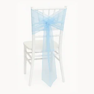 Accent Baby Blue Organza