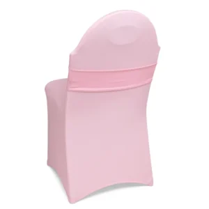 Chair Cover Baby Pink Lycra
