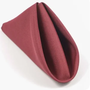 Linen Napkin Burgundy Visa