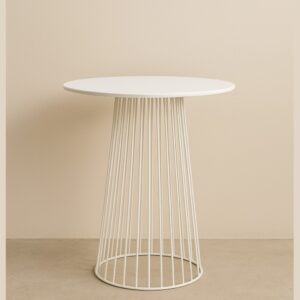 Bar Leaner Bird Cage White